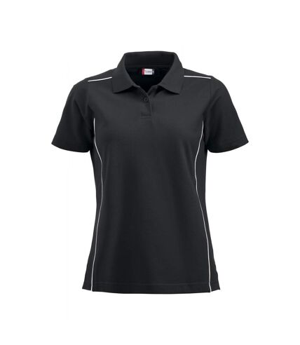 Clique Womens/Ladies New Alpena Polo Shirt (Black) - UTUB316