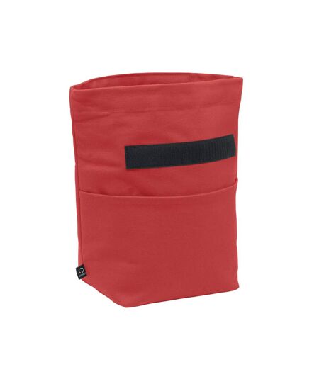 Recoba colour recycled cotton cooler bag one size red MidOcean
