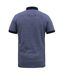 D555 Mens Oxley Fine Stripe Polo Shirt (Navy) - UTDC443