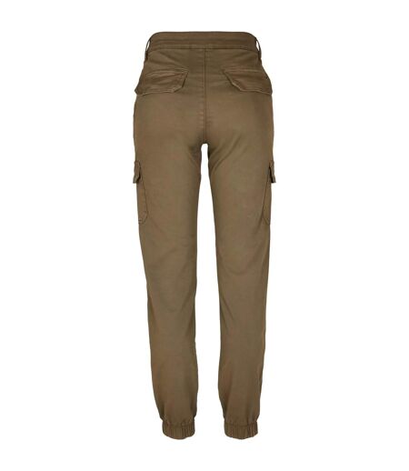 Pantalon À Poches Femme Olive Urban Classics
