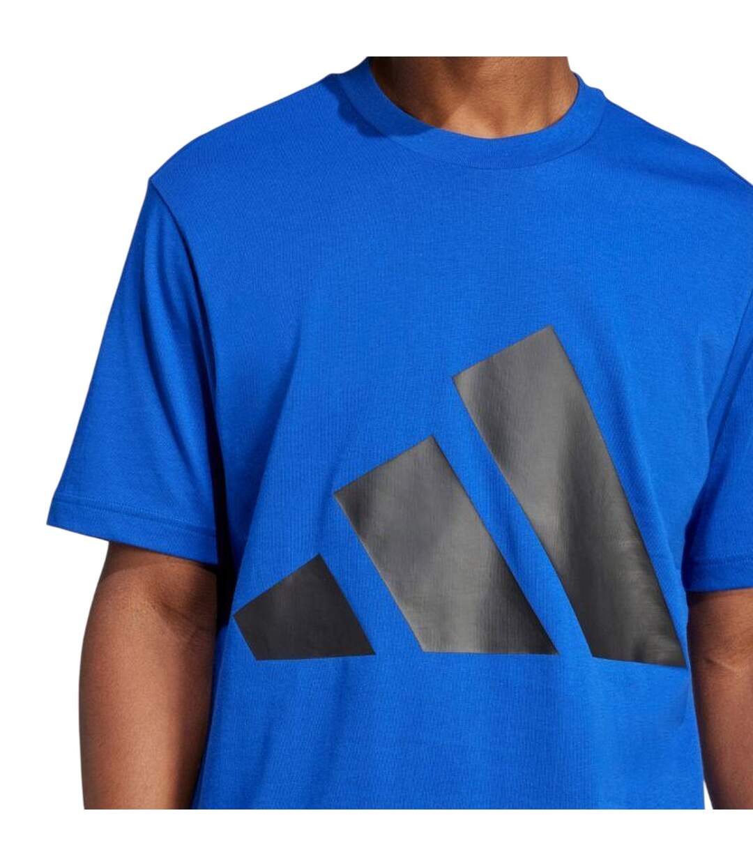 T-shirt Essentials Homme Bleu Adidas-4