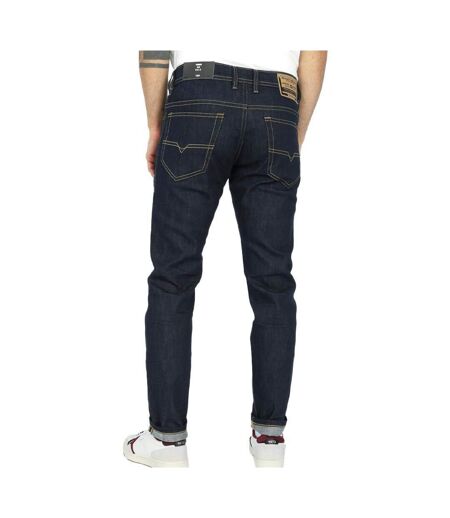 Jean slim bleu foncé homme diesel pantaloni