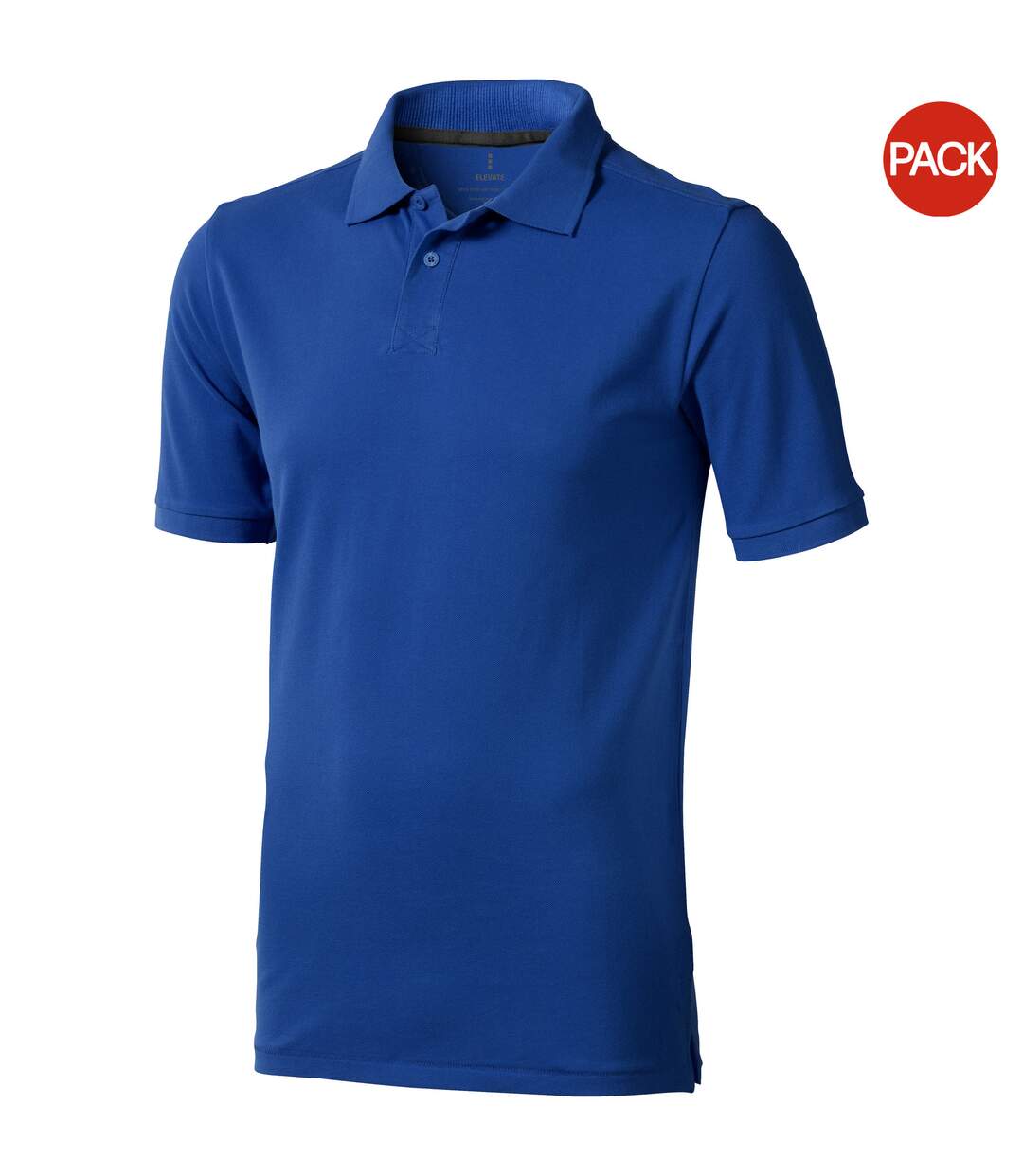 Lot de 2  polos manches courtes calgary homme bleu Elevate-1