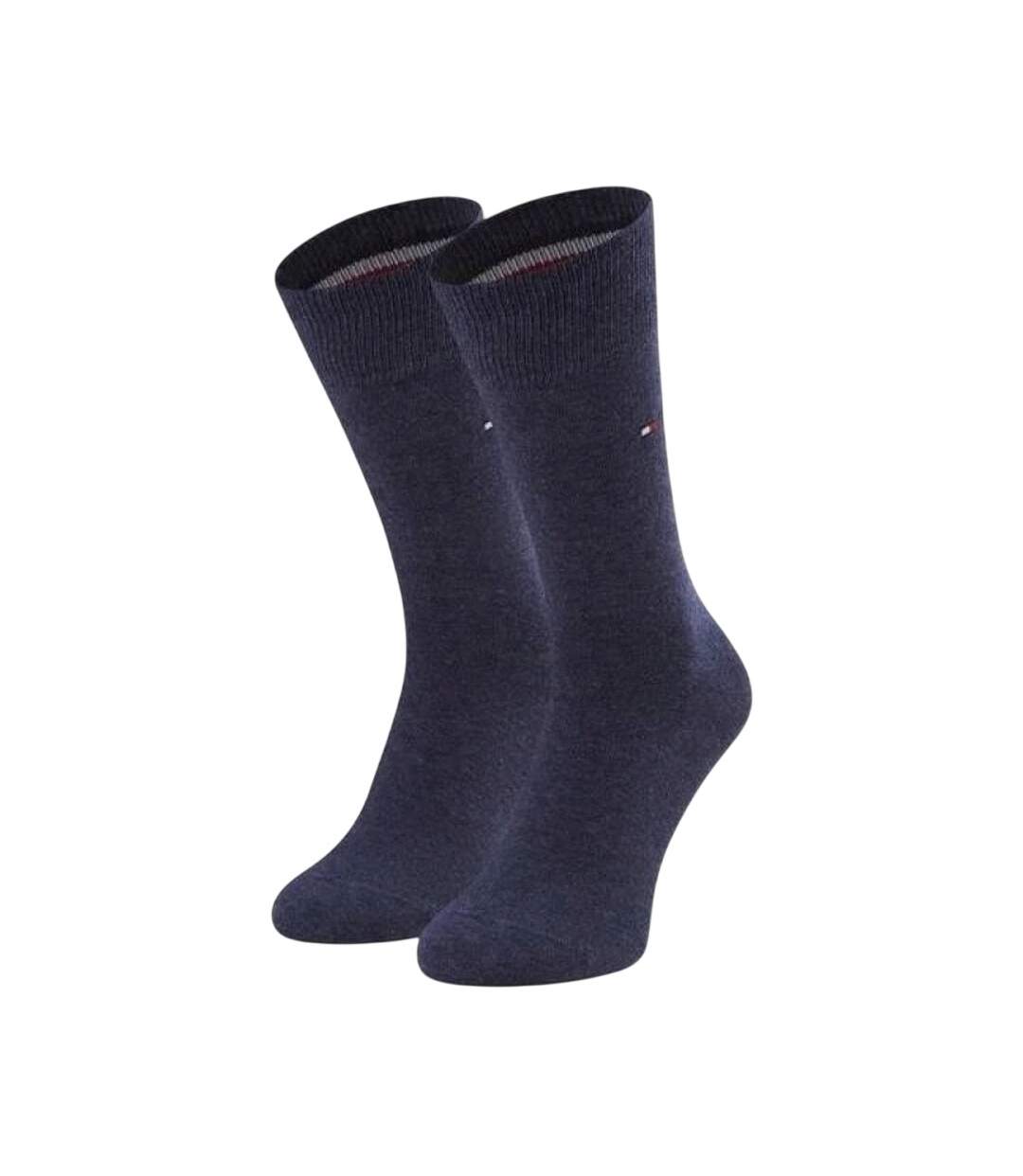 Chaussettes Style Losange Homme Beige Bleu Marine Tommy Hilfiger-3