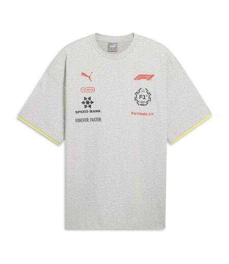 T-Shirt gris homme puma racing - l