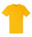 Fruit Of The Loom Mens Valueweight V-Neck, Short Sleeve T-Shirt (Sunflower) - UTBC338