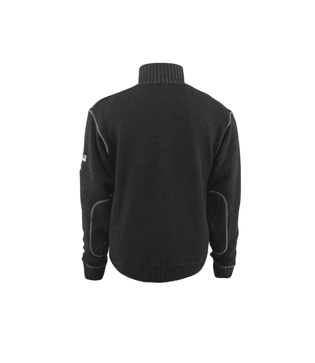 Mens Naxos Frontline Jumper Black Mascot-2