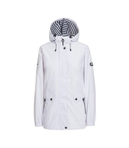Veste Imperméable Unie Flourish Femme Blanc Trespass
