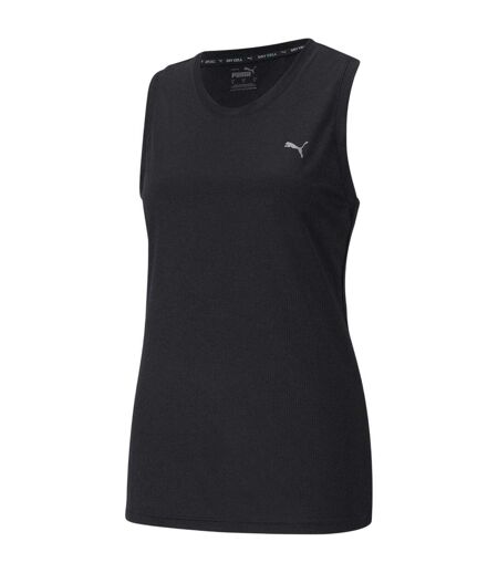 Womens/ladies Run Velocity Racerback Tank Top Black Puma