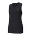 Womens/ladies Run Velocity Racerback Tank Top Black Puma-2