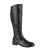 Bottes hauteur genoux silvia femme noir Cipriata