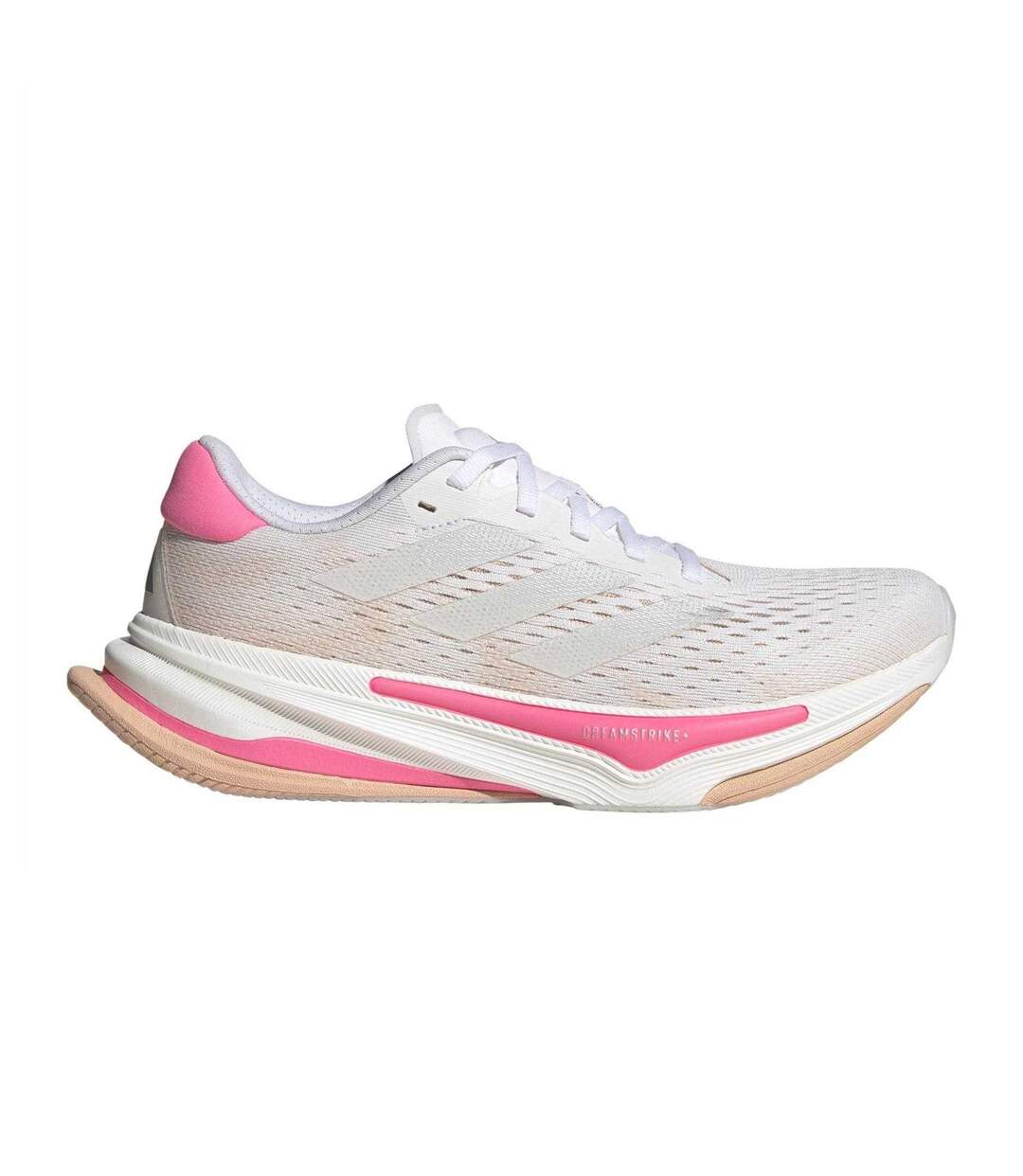 Baskets Supernova Prima Femme Blanc Nuage Rose Fluo Adidas-1