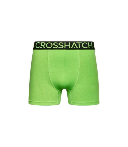 Boxers knightling mve homme vert / gris / noir Crosshatch