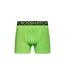 Pack of 3  Mens knightling mve boxer shorts  green/black/grey Crosshatch