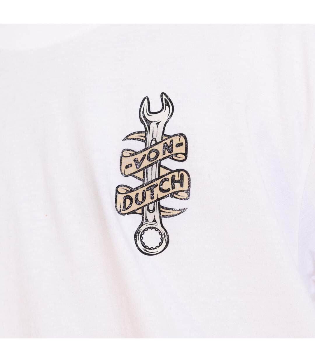 T-shirt homme comfort en jersey print devant et dos Custom Vondutch-2
