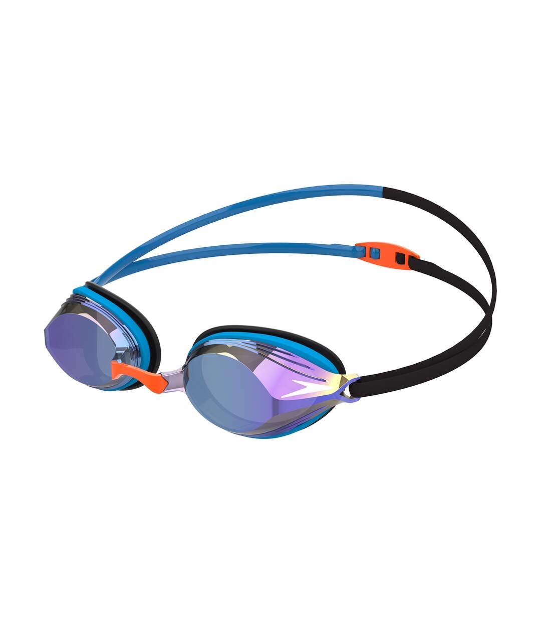 Lunettes De Natation Vengeance Adulte Bleu Piscine Noir Bleu Saphir Speedo-1