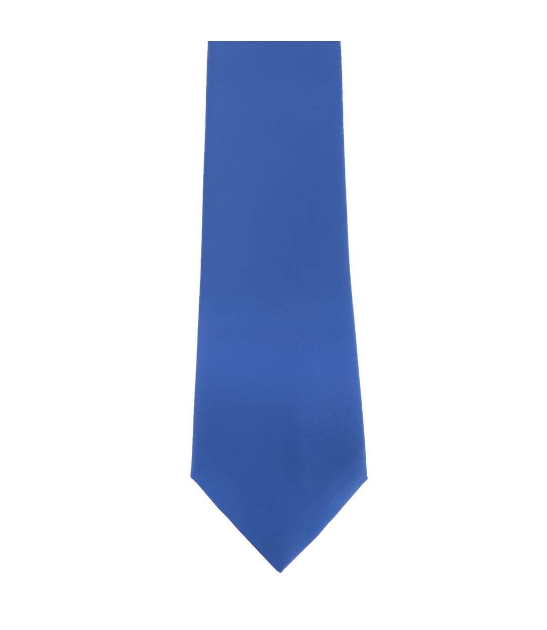 Premier Mens Plain Satin Tie (Narrow Blade) (Pack of 2) (Mid Blue) (One Size)