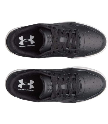 Mens Low Cut Trainers Black White Under Armour