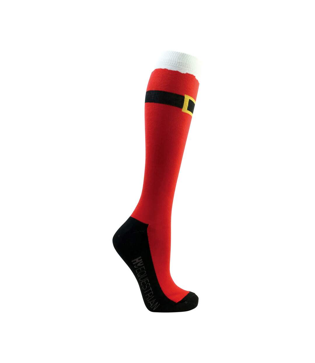 Chaussettes femme rouge / blanc / doré HyFASHION-4