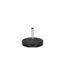 Pied de Parasol Rond en Granite Stathera 50cm Gris-4