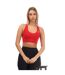 Womens/ladies Series-3 Hi-impact Sports Bra Red Skins-4