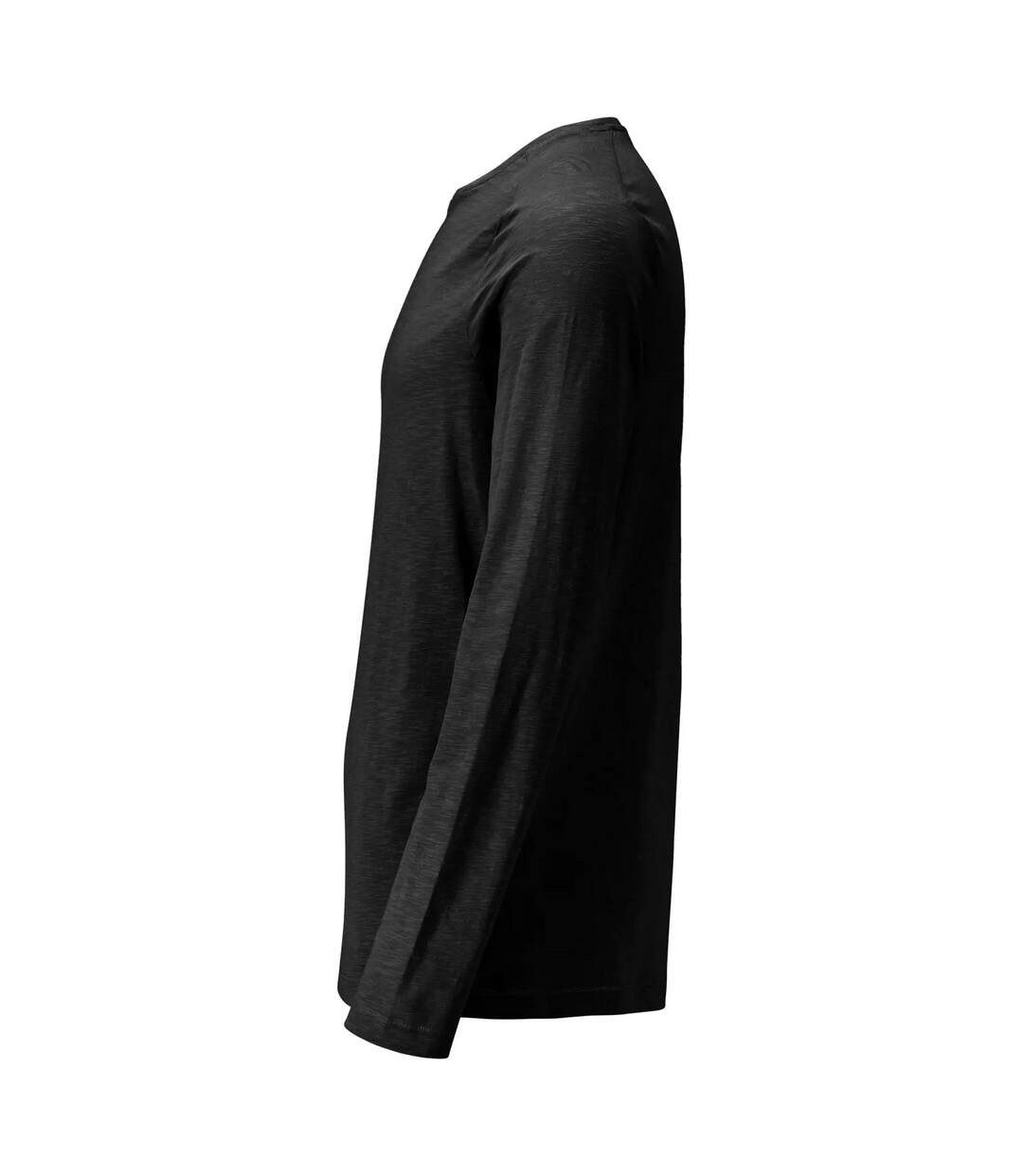 T-shirt Manches Longues Customised Homme Noir Mascot-3
