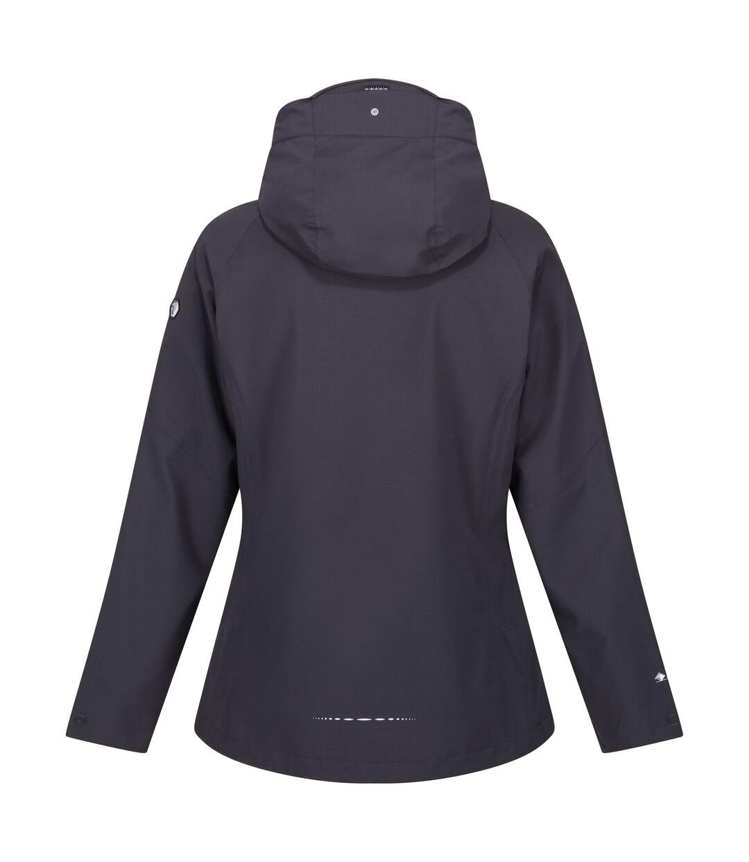 Womens/ladies Raddick Logo Waterproof Jacket Seal Grey Regatta-3