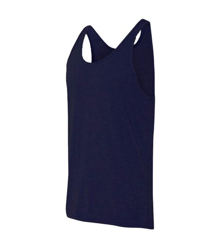 Canvas Womens/Ladies Jersey Sleeveless Tank Top (Navy Blue)