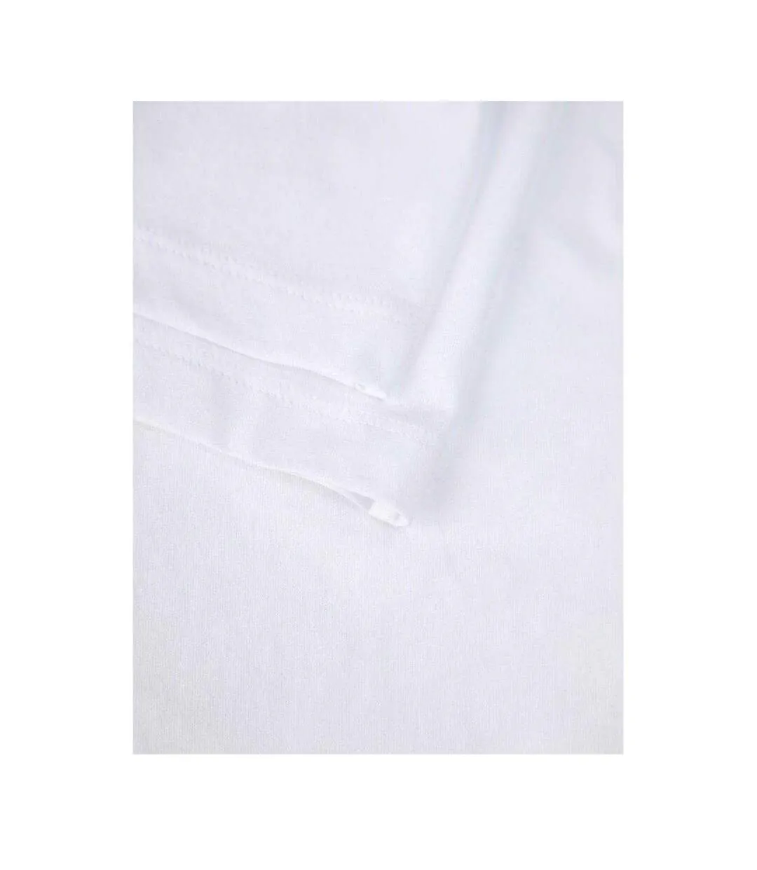 Mens Logo Cotton Regular T-shirt Bright White UFC-3