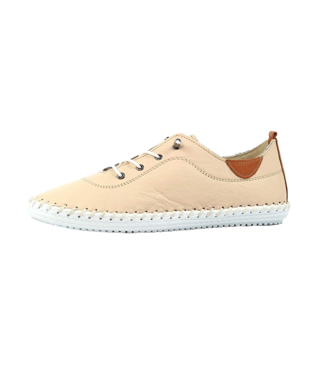 Tennis st ives femme crème Lunar-2