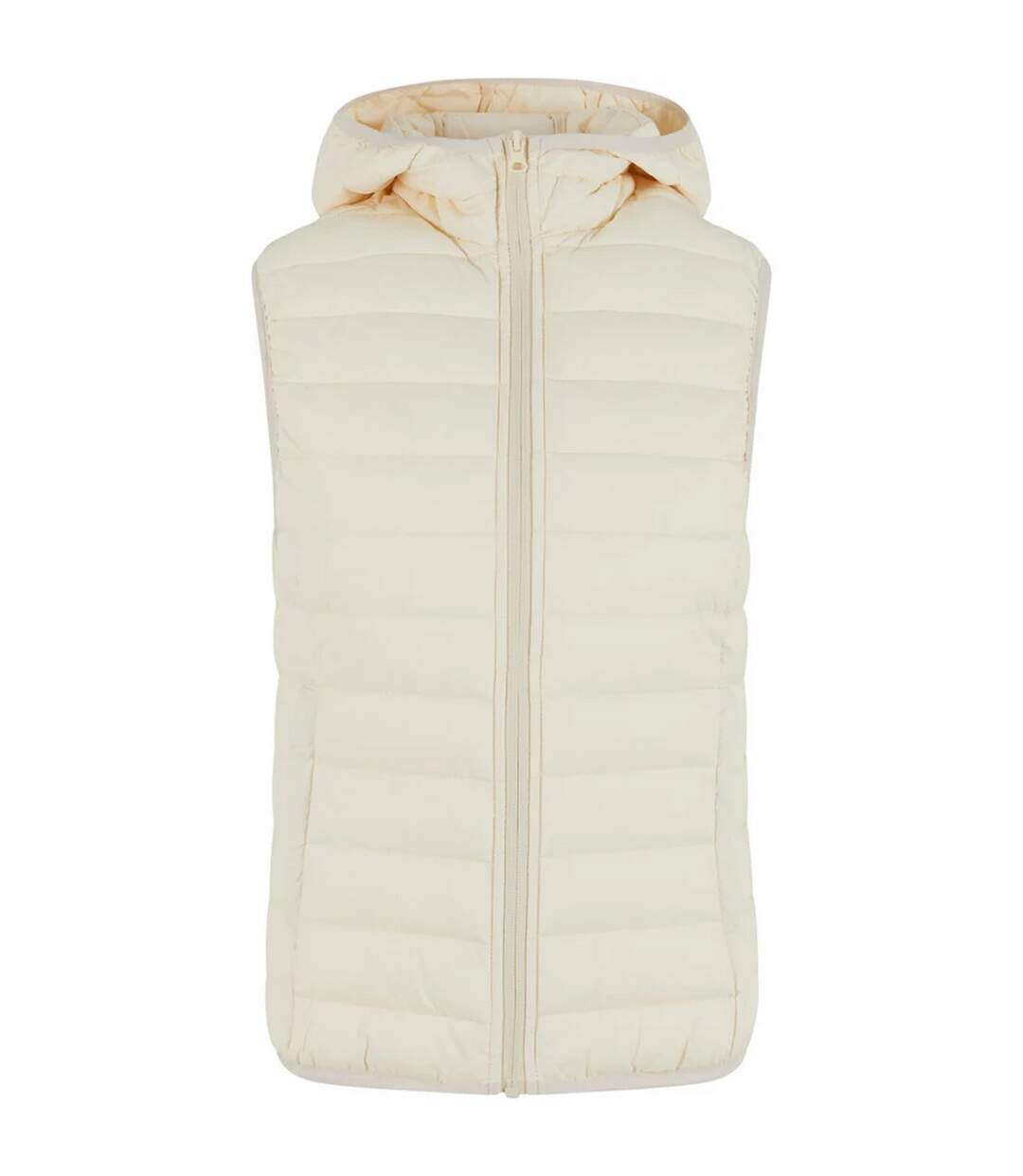 Doudoune Sans Manches Femme Sable Blanc Urban Classics-1