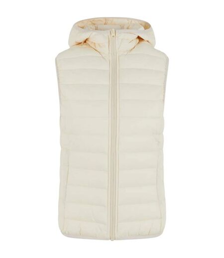 Doudoune Sans Manches Femme Sable Blanc Urban Classics