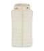 Doudoune Sans Manches Femme Sable Blanc Urban Classics-1
