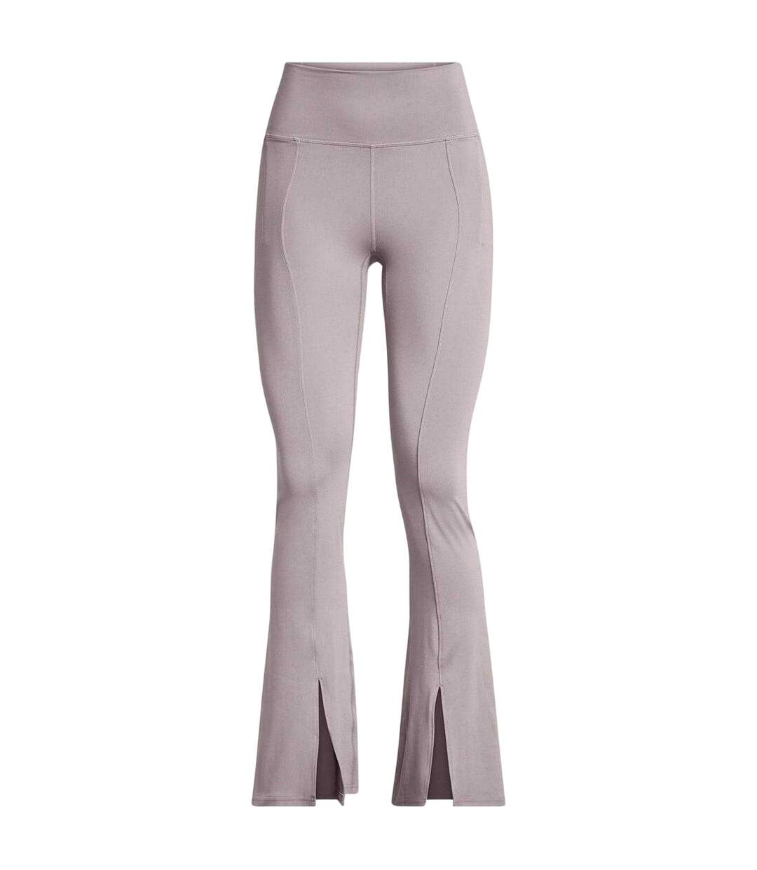 Womens/ladies Flared Yoga Pants Grey Under Armour-2