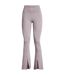 Womens/ladies Flared Yoga Pants Grey Under Armour-2