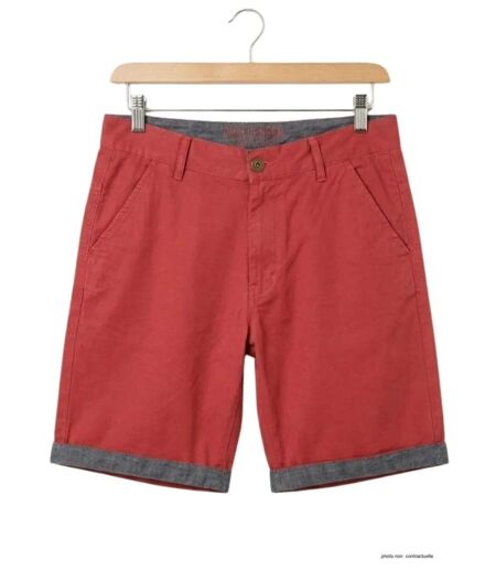 CHALLENGER L2102A Bermuda en coton twill pour un look estival élégant et résistant