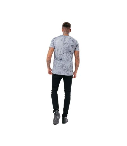 Hype Mens Mineral Scribble T-Shirt (Gray) - UTHY7466