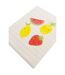 Tapis enfant HAPPY FRUIT MD Multicolore 95x125 Fait en Europe en nylon