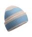 Bonnet Vanille Marron Clair Beechfield-1