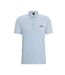 Polo Motif/style Logo Contrasté Homme Violet Boss-2