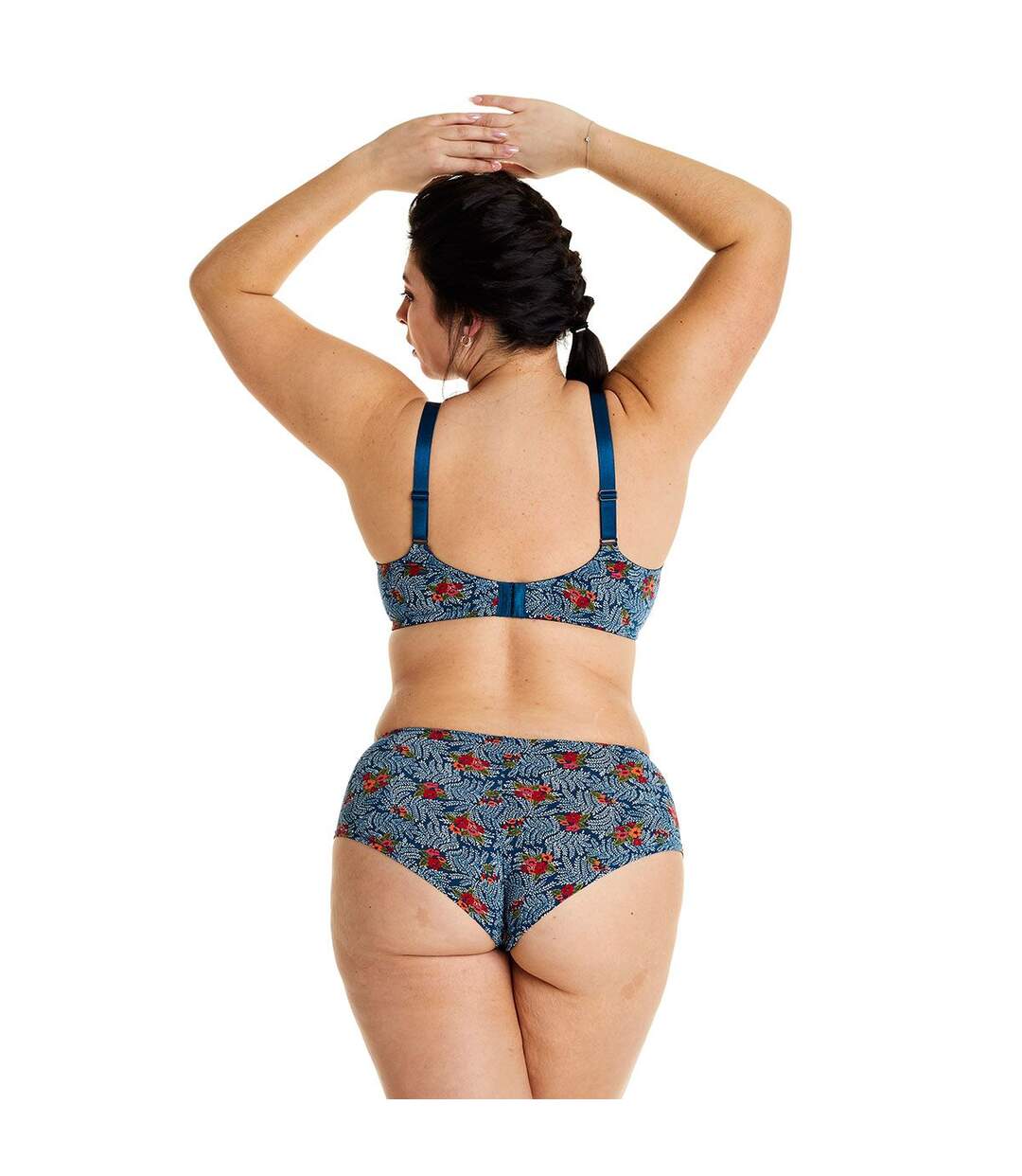 Soutien-gorge à armatures grand maintien multico bleu Paprika