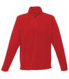 Regatta Mens 170 Series Anti-pill Zip Neck Micro Fleece (Classic Red) - UTRW1207