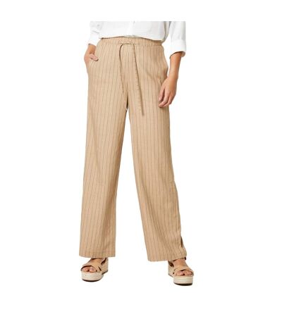 Pantalon femme marron Principles