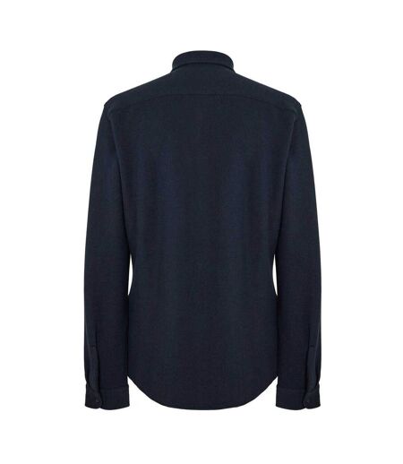 Chemise Motif/style Logo Brodé Homme Bleu Boss