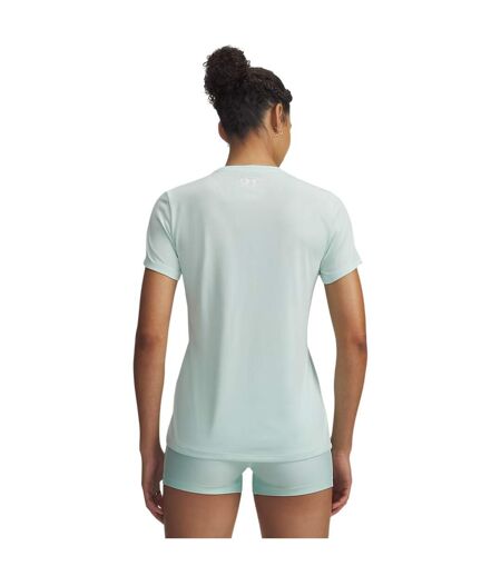 T-shirt Motif/style À Nœud Femme Turquoise Pâle Under Armour