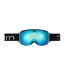 Masque de ski cairn noir avec écran miroir bleu cairn pearl spx3 mat-2