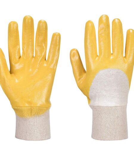 Unisex adult a330 lightweight nitrile safety gloves xxl yellow Portwest