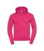 Sweat À Capuche Authentic Homme Fuchsia Russell-1