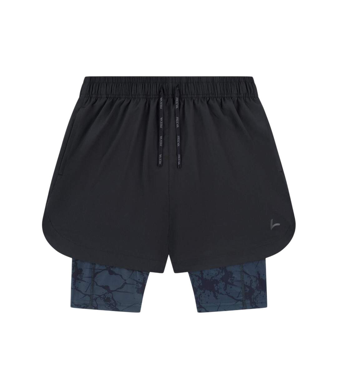 Short De Course Homme Noir Reeva-2