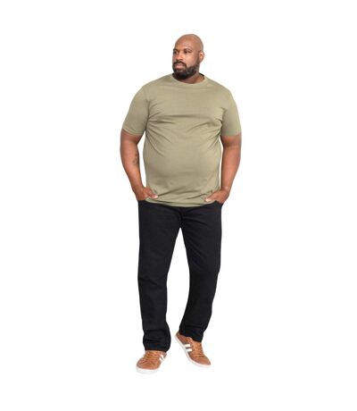 Mens D555 Rockford Comfort Kingsize Jeans Black Duke